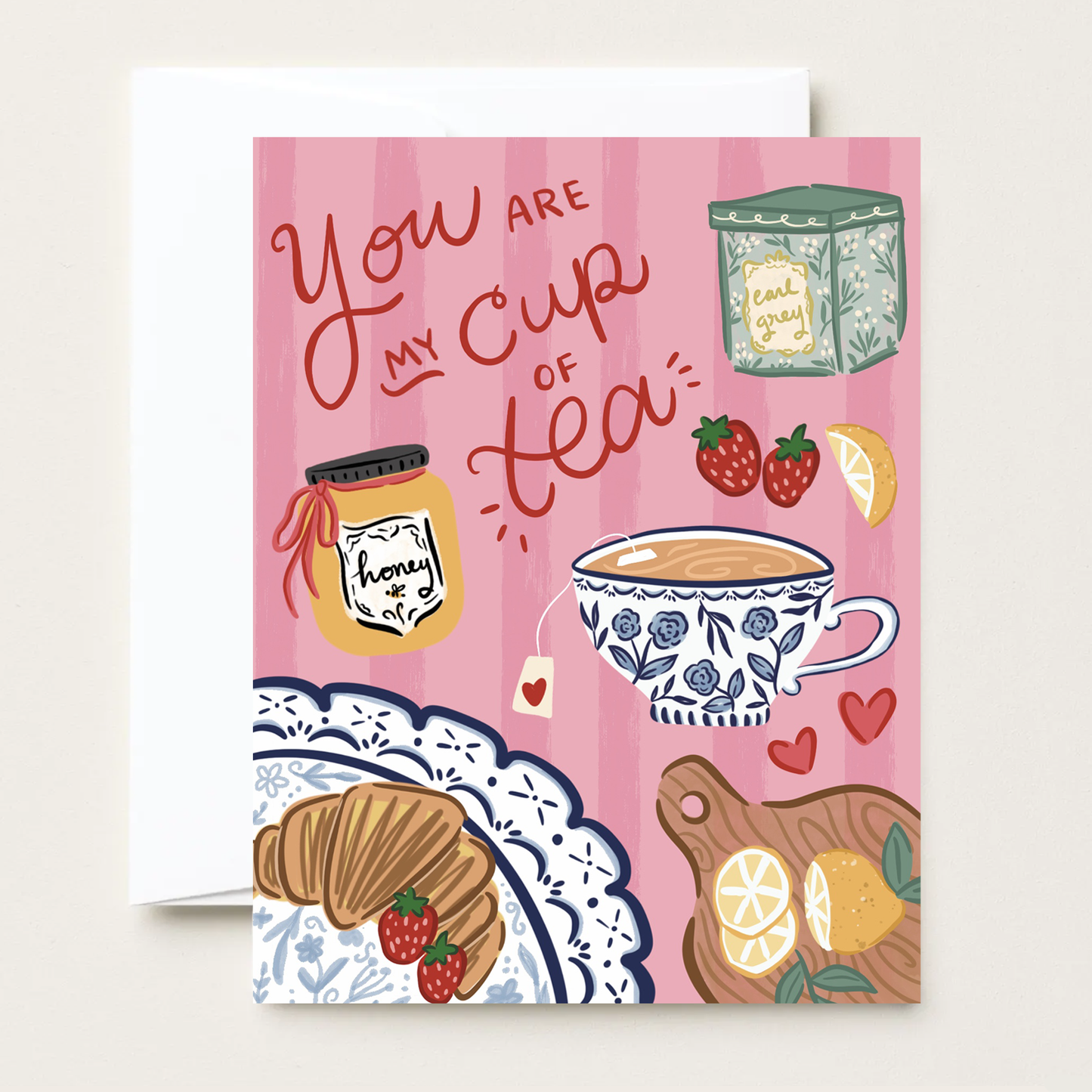 Makerie Day - You are My Cup of Tea Greeting Card