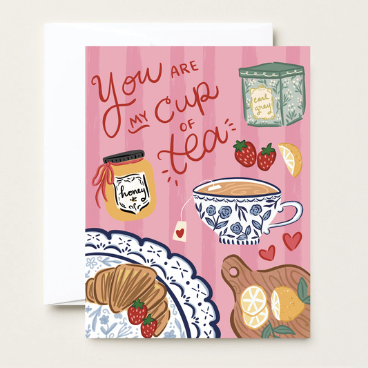 Makerie Day - You are My Cup of Tea Greeting Card