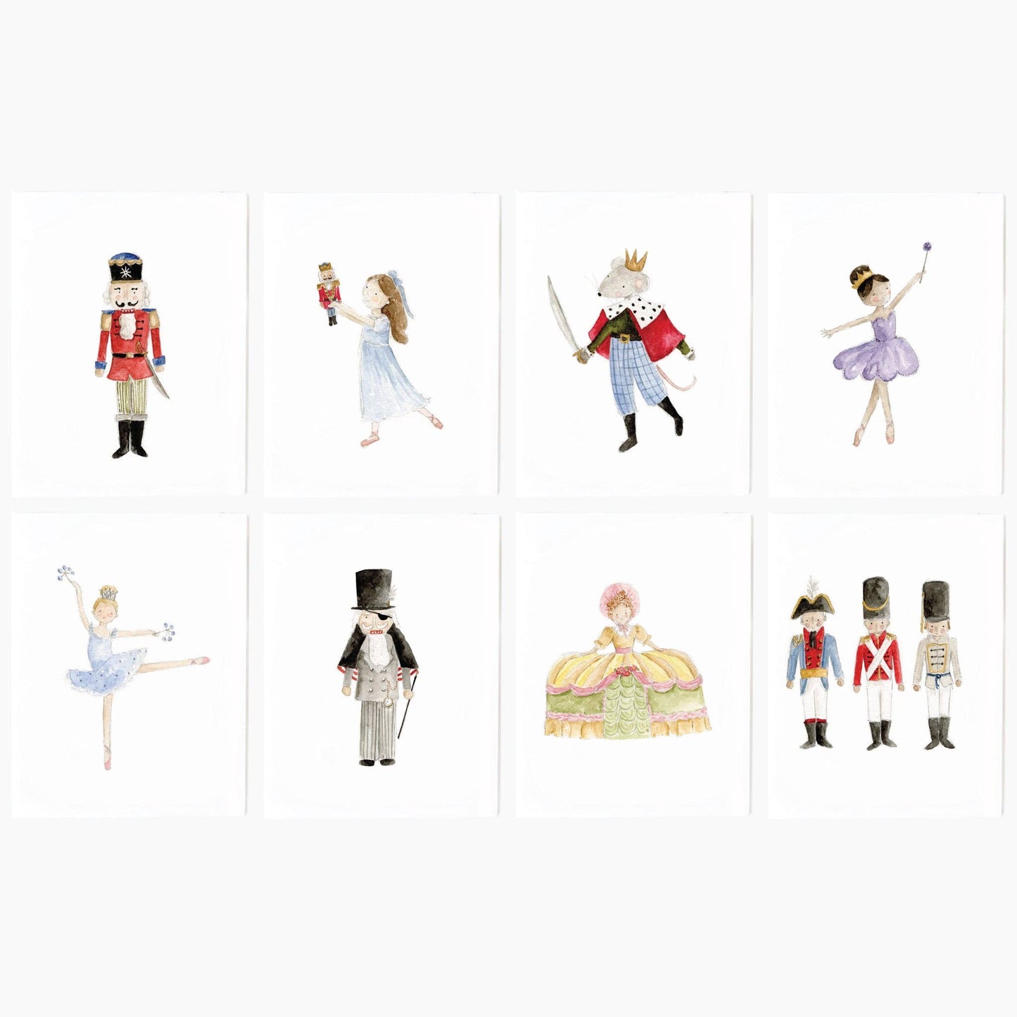 emily lex studio - Nutcracker assorted notecard set