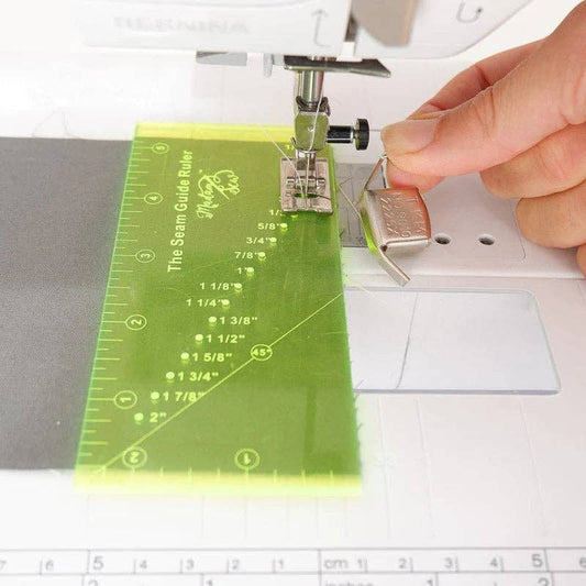 Madam Sew - Seam Guide Ruler + FREE Magnetic Seam Guide
