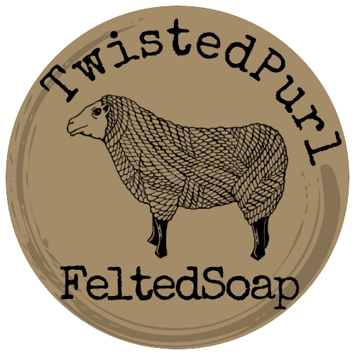 Twisted Purl LLC - Felted Soap Solid Black