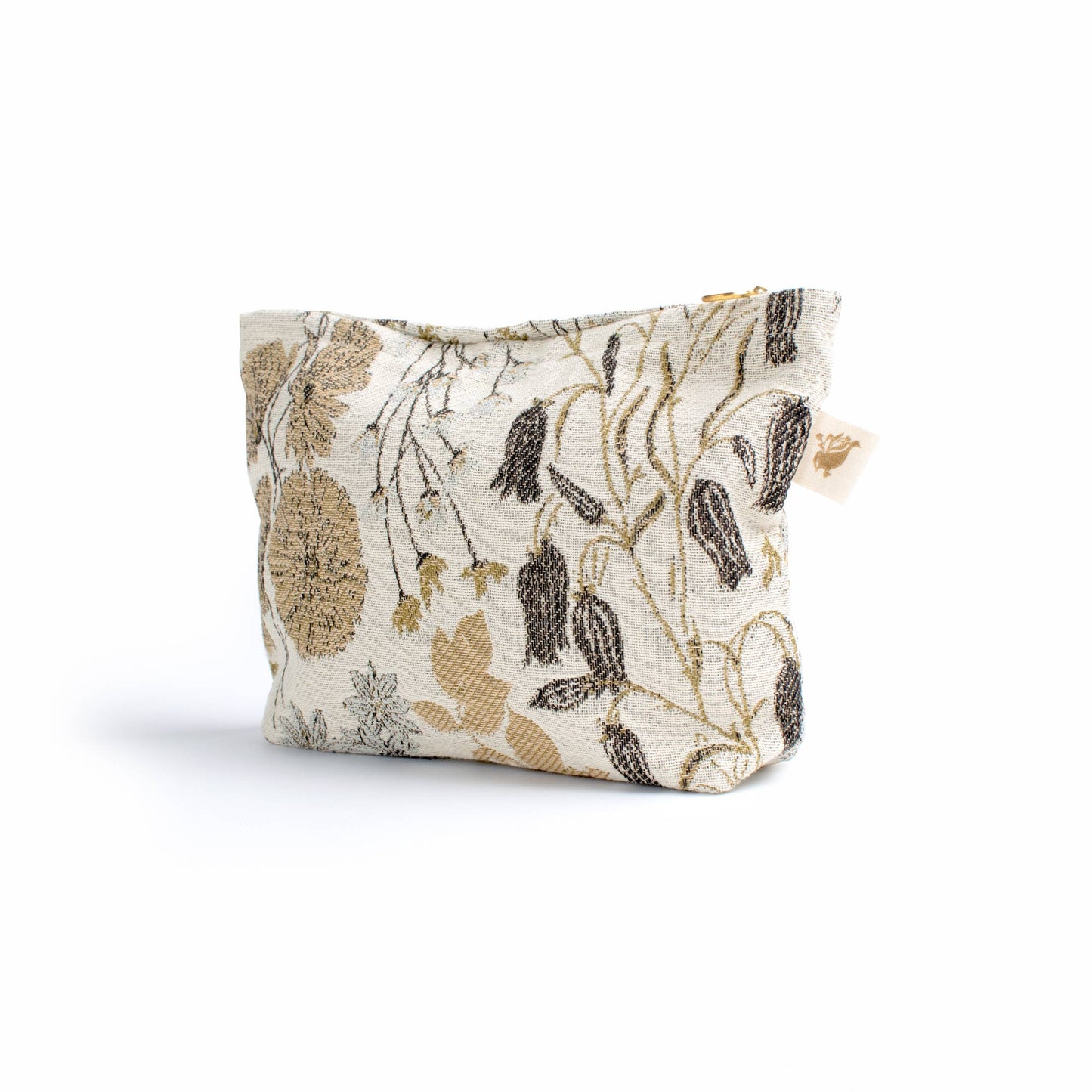 Flowerie - Dabble Tool Bag | Woven Zippered Pouch in Vintage Floral