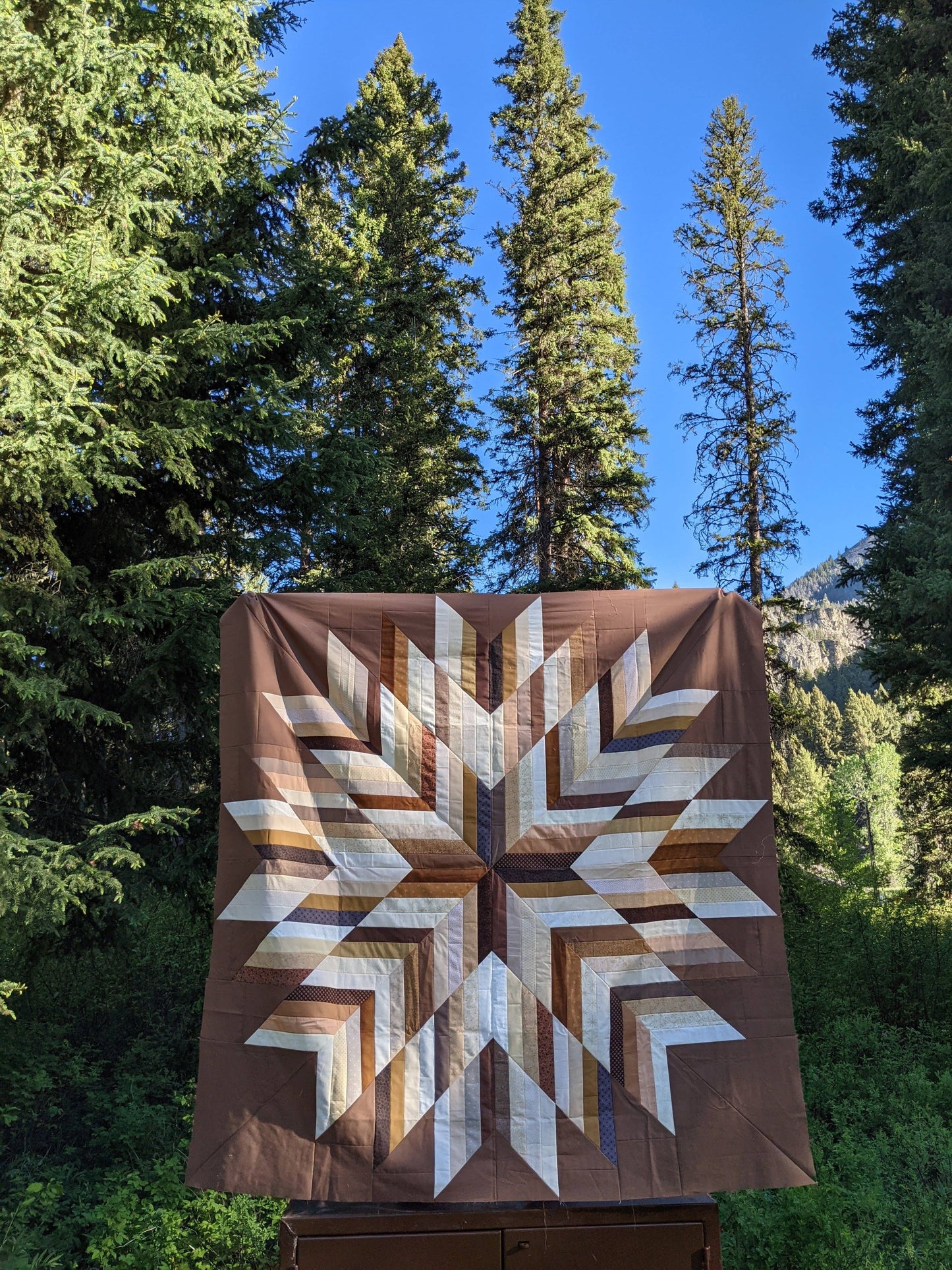 Plains and Pine - PP-04 Commonwealth Star Quilt Pattern