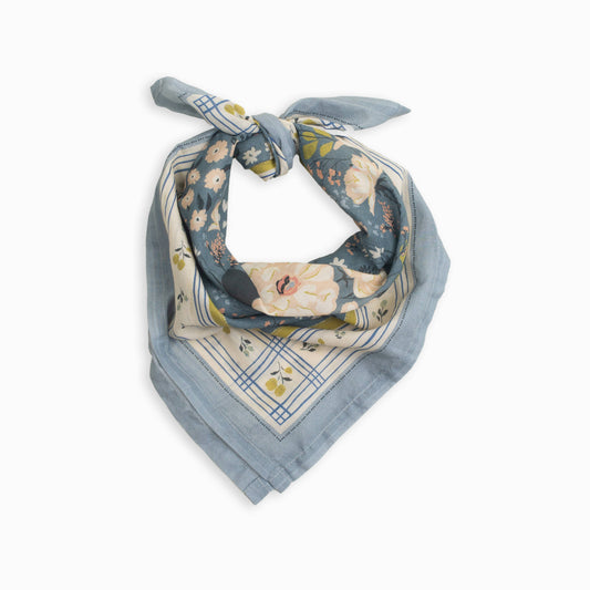 Flowerie - Flutterby Bandana | Bloom Field - Blue Floral