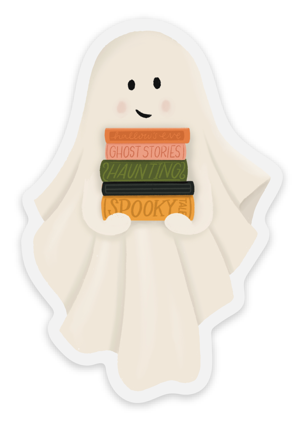 Elyse Breanne Design - Clear Studious Spirit Sticker 2x3in