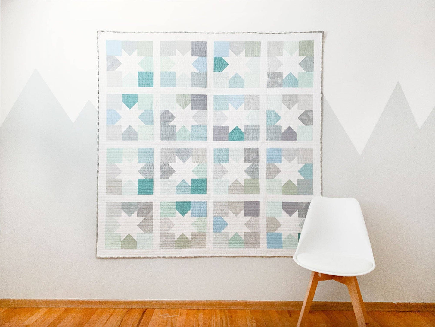 Joyful Stars Quilt  Paper Pattern | Cotton and Joy