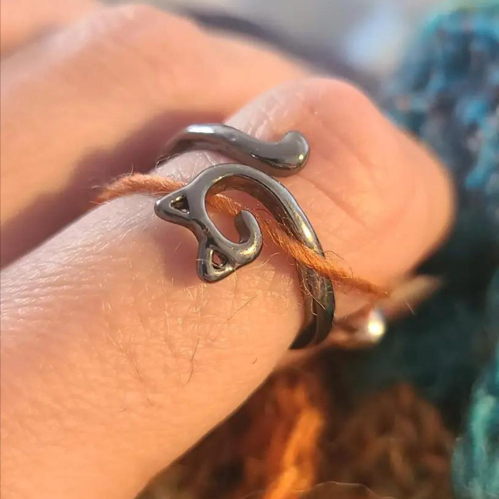 Ashlen - KITTEN CRAFT CROCHET RING (ADJUSTABLE)