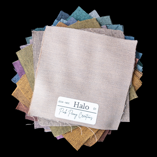 4.5" Fableism | Nocturne | Everyday Chambray sample squares
