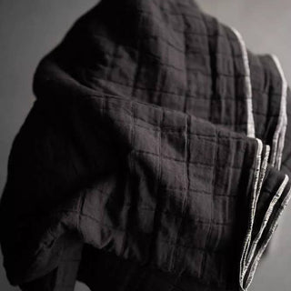 Merchant and Mills - Lunar Black Jacquard Cotton