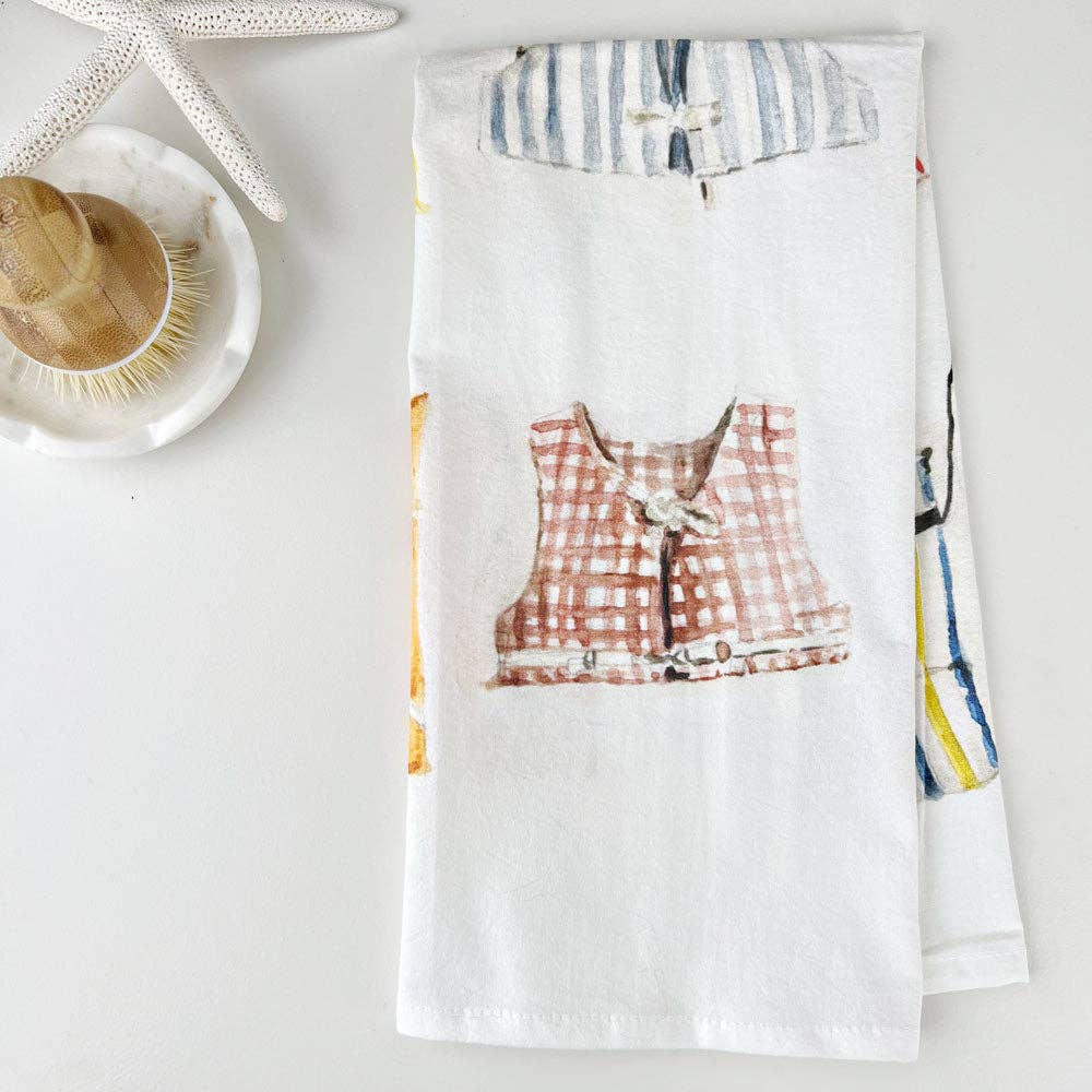 emily lex studio - Boat coats tea towel