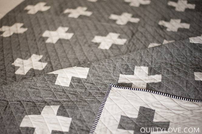 Quilty Love - Double the Plus PAPER Quilt Pattern