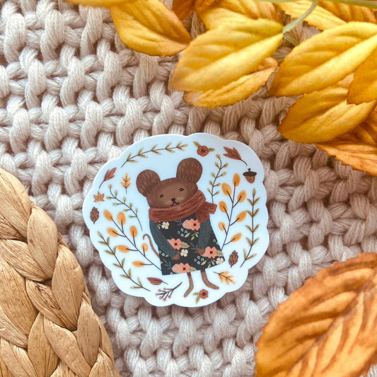 Makerie Day - Woodland Mouse Sticker