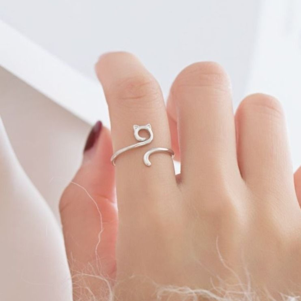 Ashlen - KITTEN CRAFT CROCHET RING (ADJUSTABLE)