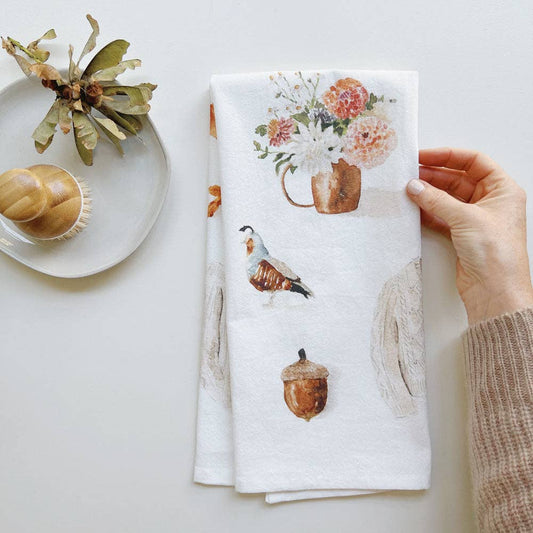 emily lex studio - Autumn tea towel
