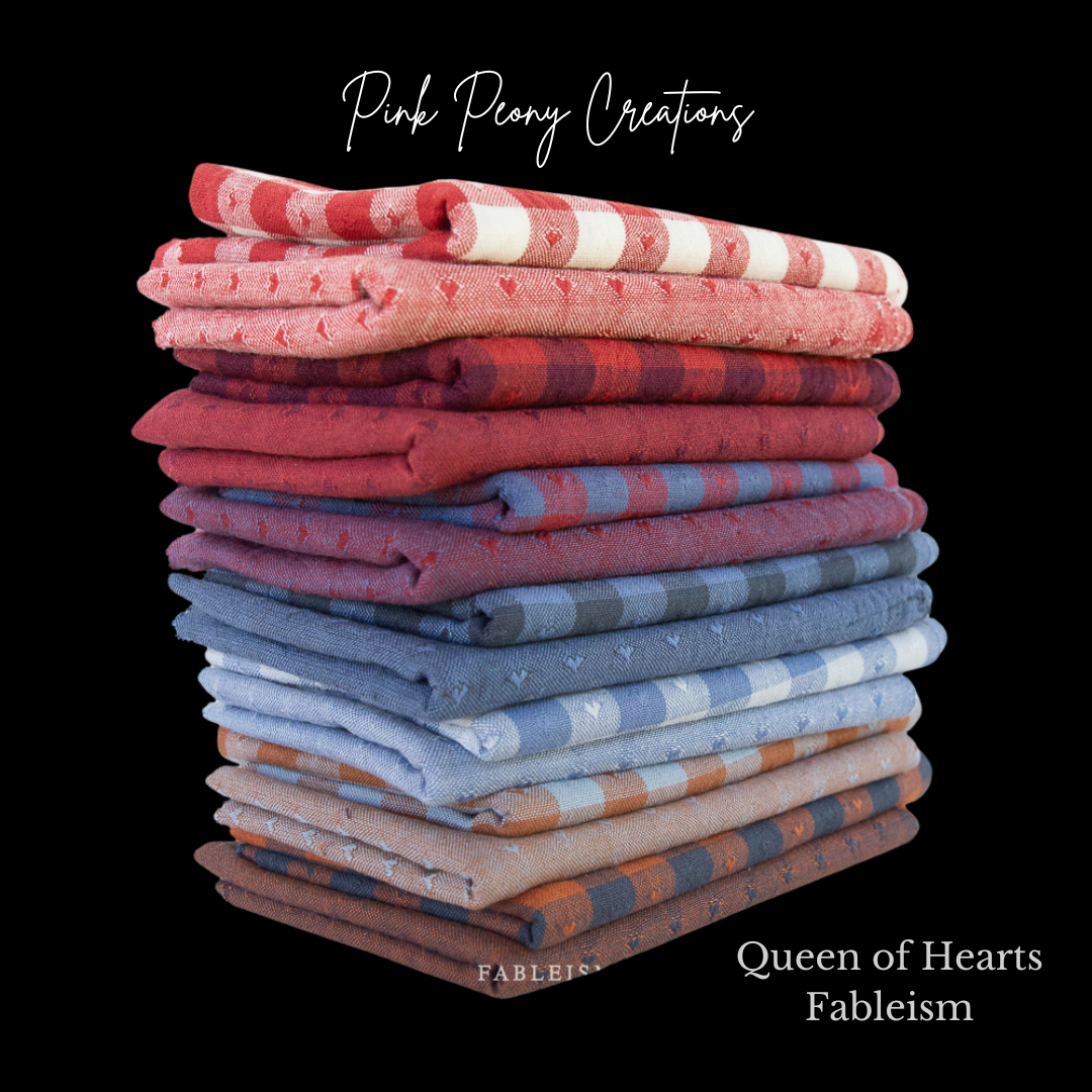 Queen of Hearts Fat Quarter bundle | Fableism Supply Co. | Pre-Order