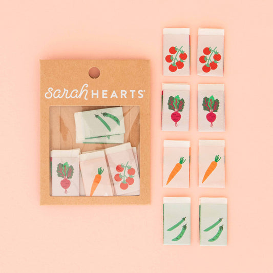 Vegetable Multipack | Sewing Woven Clothing & Quilt Sarah Hearts Labels