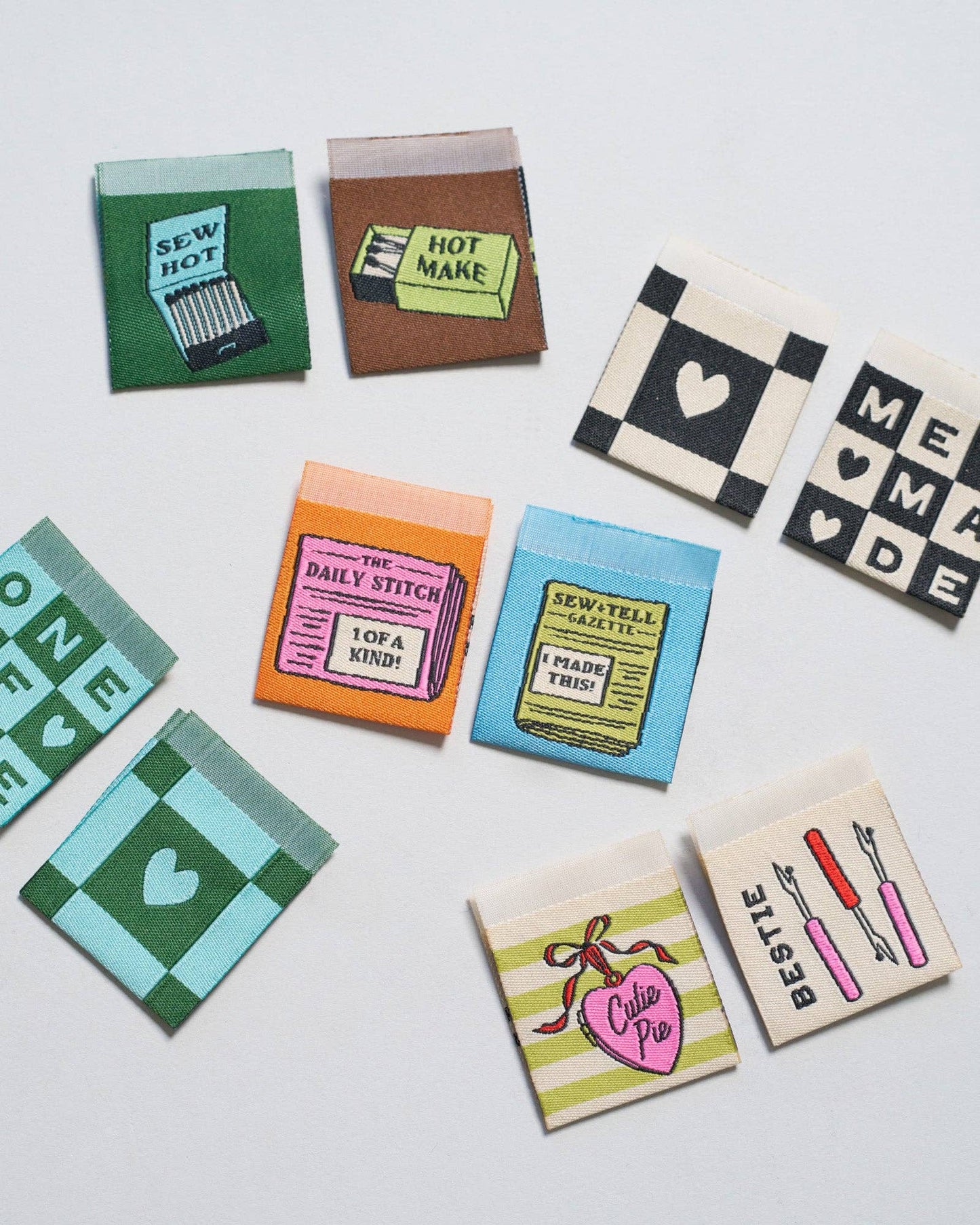 Matchy Matchy Sewing Club - Me Made Square Garment Labels