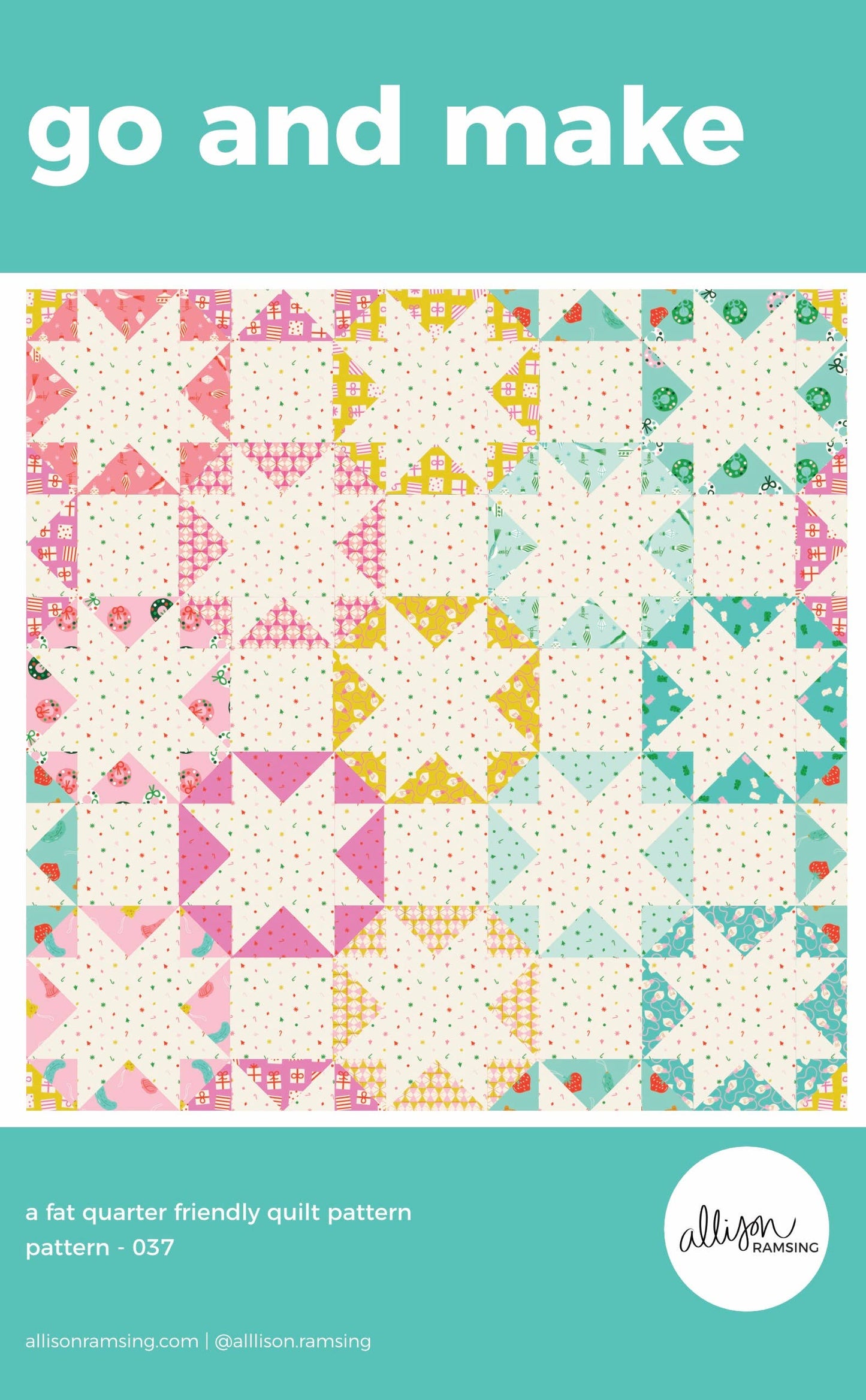 Go and Make Quilt Pattern - Printed