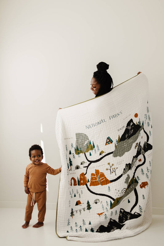 National Parks Throw | Clementine Kids