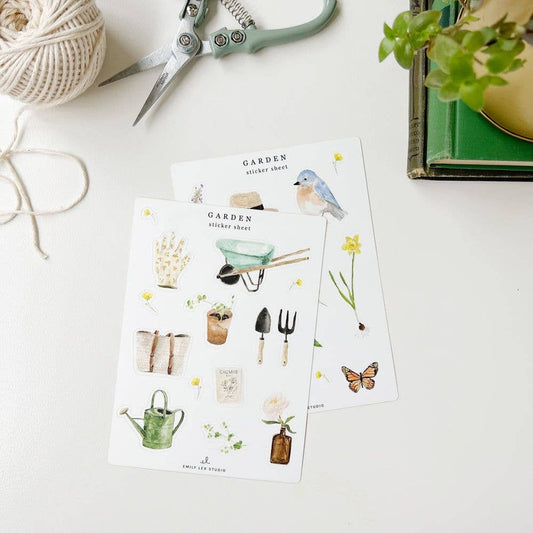 emily lex studio - Garden sticker sheets