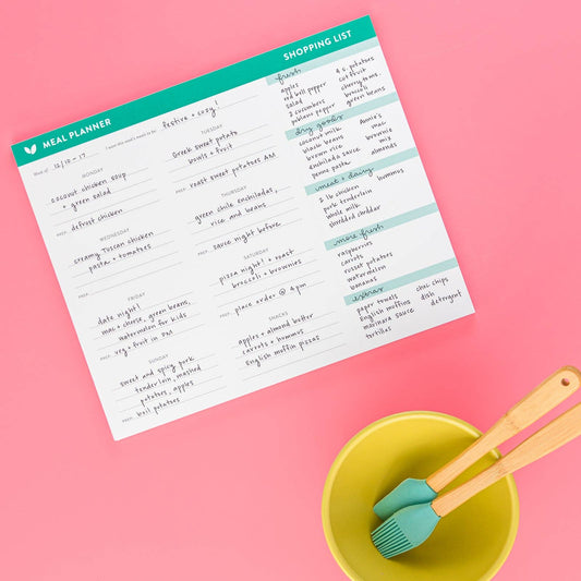 Cultivate What Matters - Meal Planner Notepad