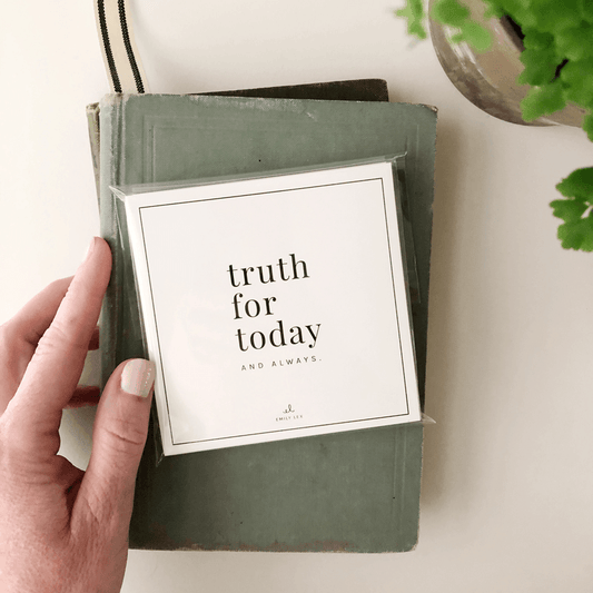 emily lex studio - Truth for today cards