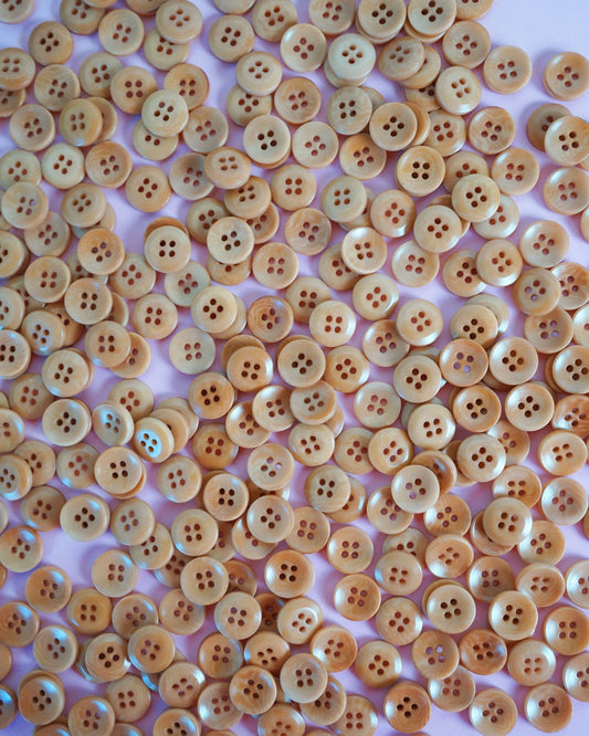 Matchy Matchy Sewing Club - Caramel 1/2" Corozo Nut Buttons