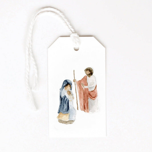 emily lex studio - Mary & joseph gift tags