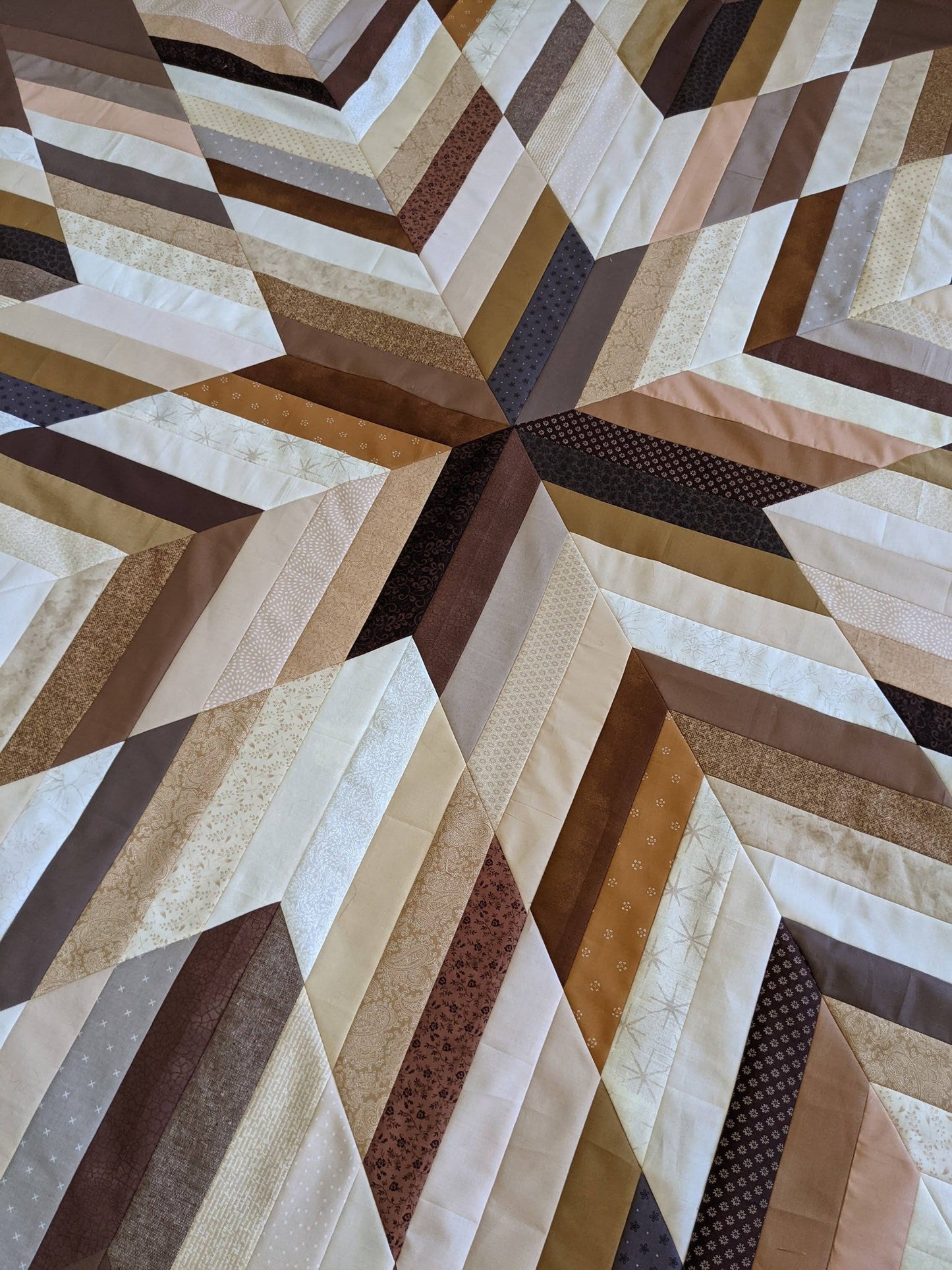 Plains and Pine - PP-04 Commonwealth Star Quilt Pattern