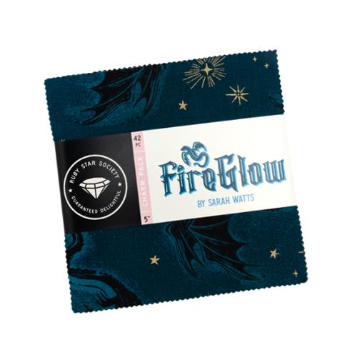 FireGlow Charm Pack | MODA | Ruby Star Society