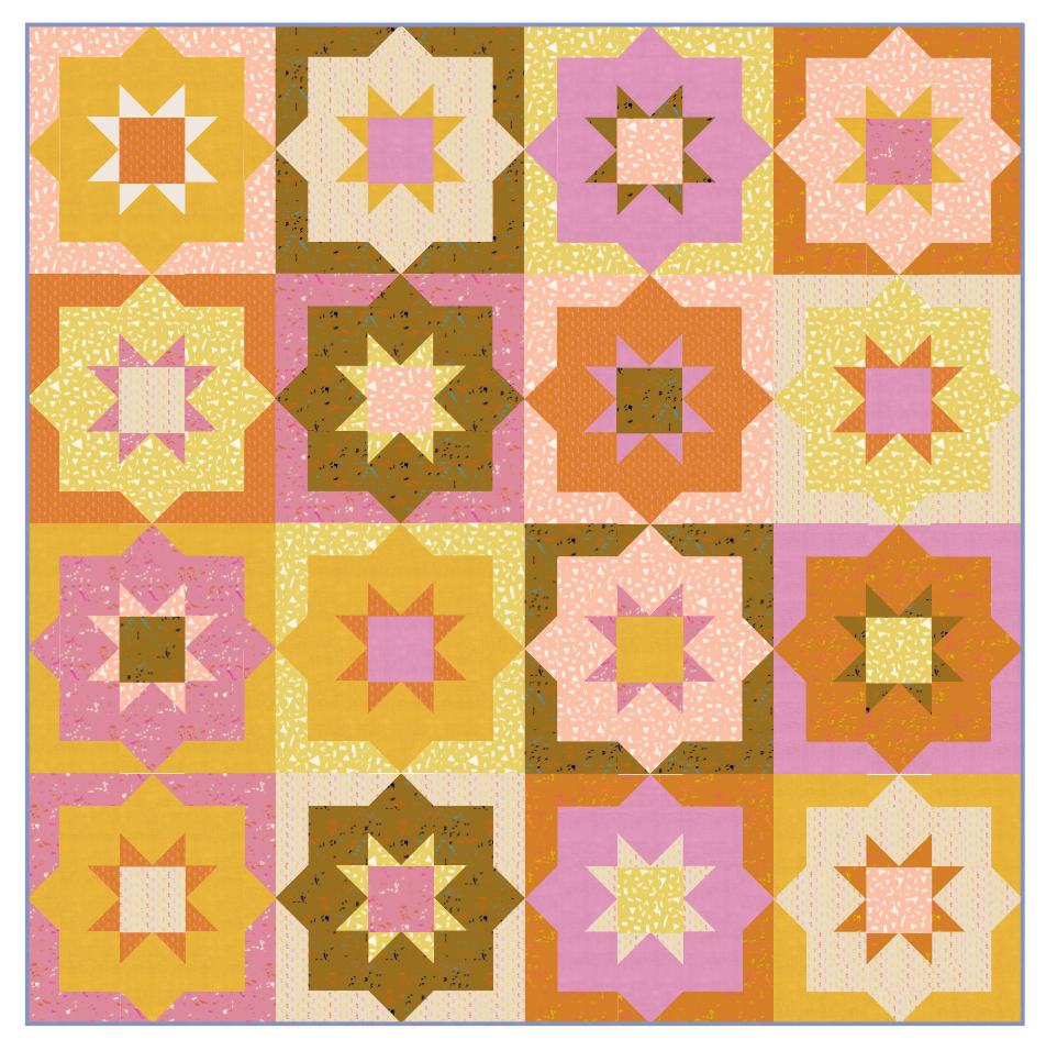 Penelope Handmade - Gertrude Quilt Pattern | Paper Pattern