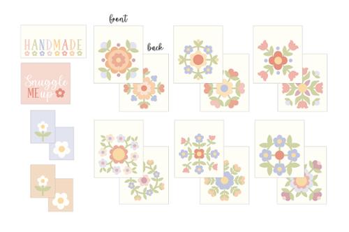 Pastel Prairie Quilt Labels and Tags | MODA | By My Sew Quilty Life