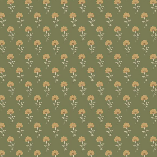 Flora Green | Threads of Grace | Riley and Blake Designs