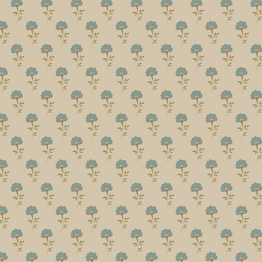 Flora Taupe | Threads of Grace | Riley and Blake Designs