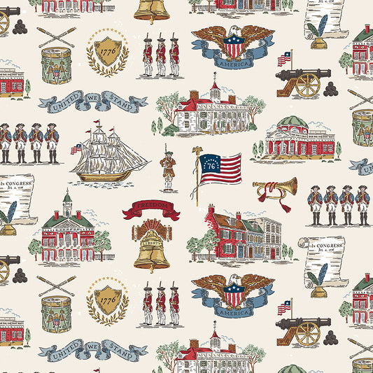 Main Cream | Independence | Riley Blake Designs