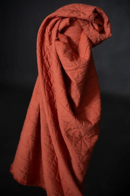 Merchant and Mills - Orange Spritz Jacquard Cotton