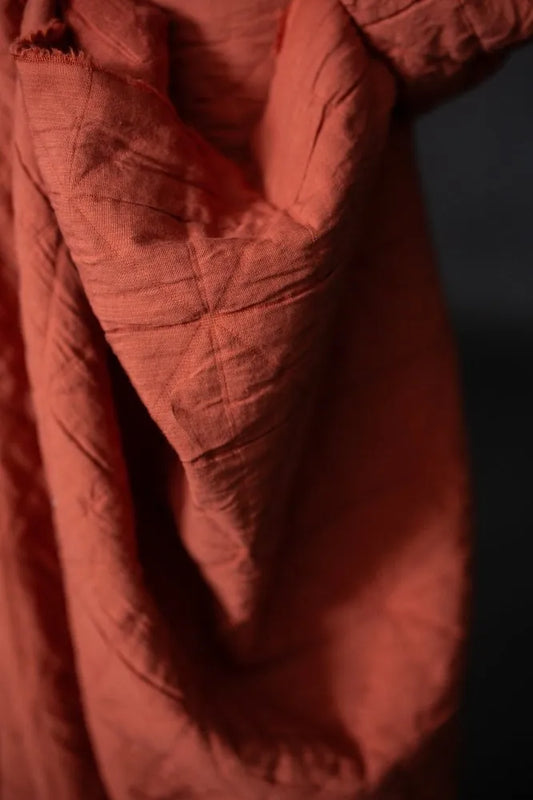 Merchant and Mills - Orange Spritz Jacquard Cotton