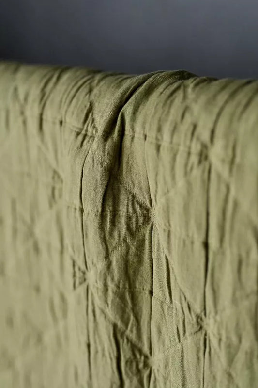Merchant and Mills - Rushes Green Jacquard Cotton
