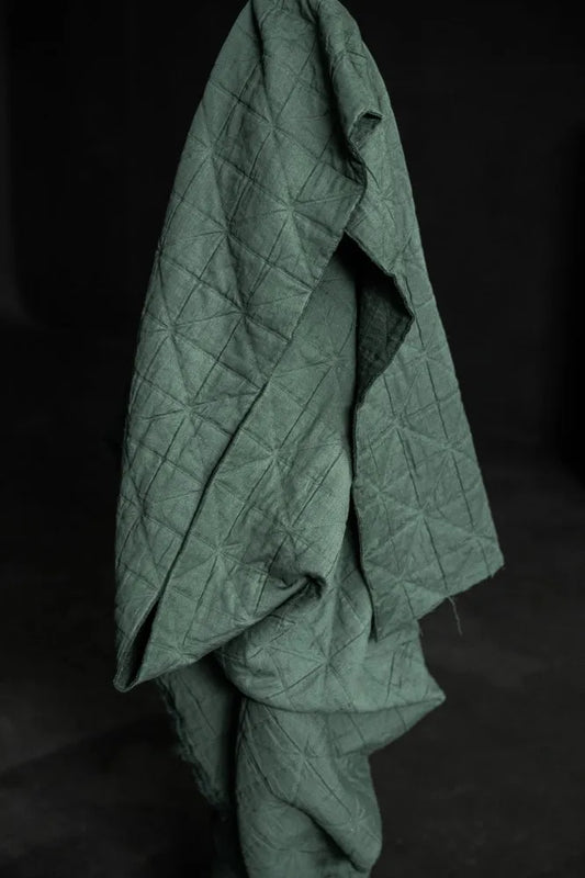 Merchant and Mills - Viridian Jacquard Cotton