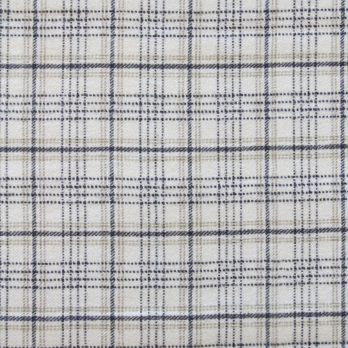 Crosshatch Plaid Oatmilk | Flannel | Highlands Flannel | AGF Studio