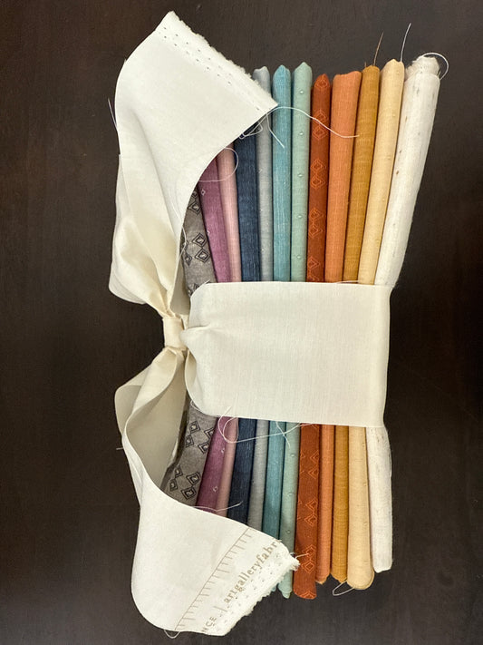 Pre-cut bundles | Wildflower Wovens | Suzy Quilts for AGF