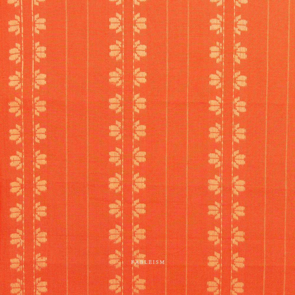 Deco Stripe in Firecracker | Fine & Dandy | Fableism | FND-07-DEC-FIRECRACKER