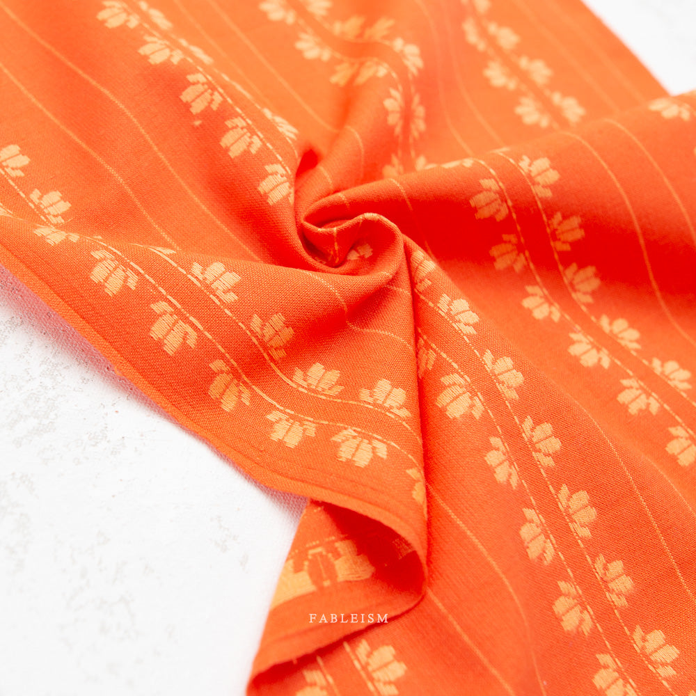 Deco Stripe in Firecracker | Fine & Dandy | Fableism | FND-07-DEC-FIRECRACKER