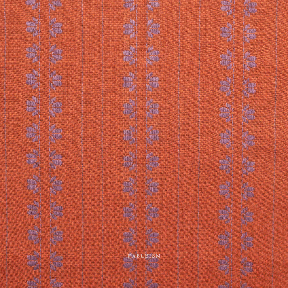 Deco Stripe in Spice | Fine & Dandy | Fableism | FND-07-DEC-SPICE
