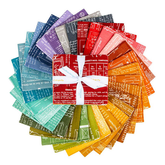 TYPE/ography Fat Quarter Bundle A | Riley and Blake Designs