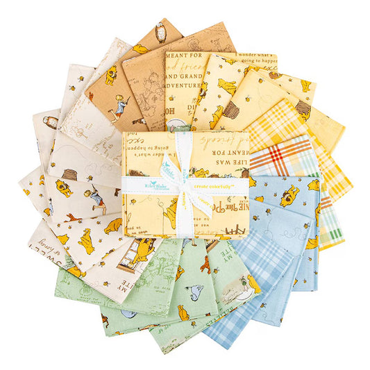 Winnie the Pooh Fat Quarter Bundle | Riley and Blake Designs