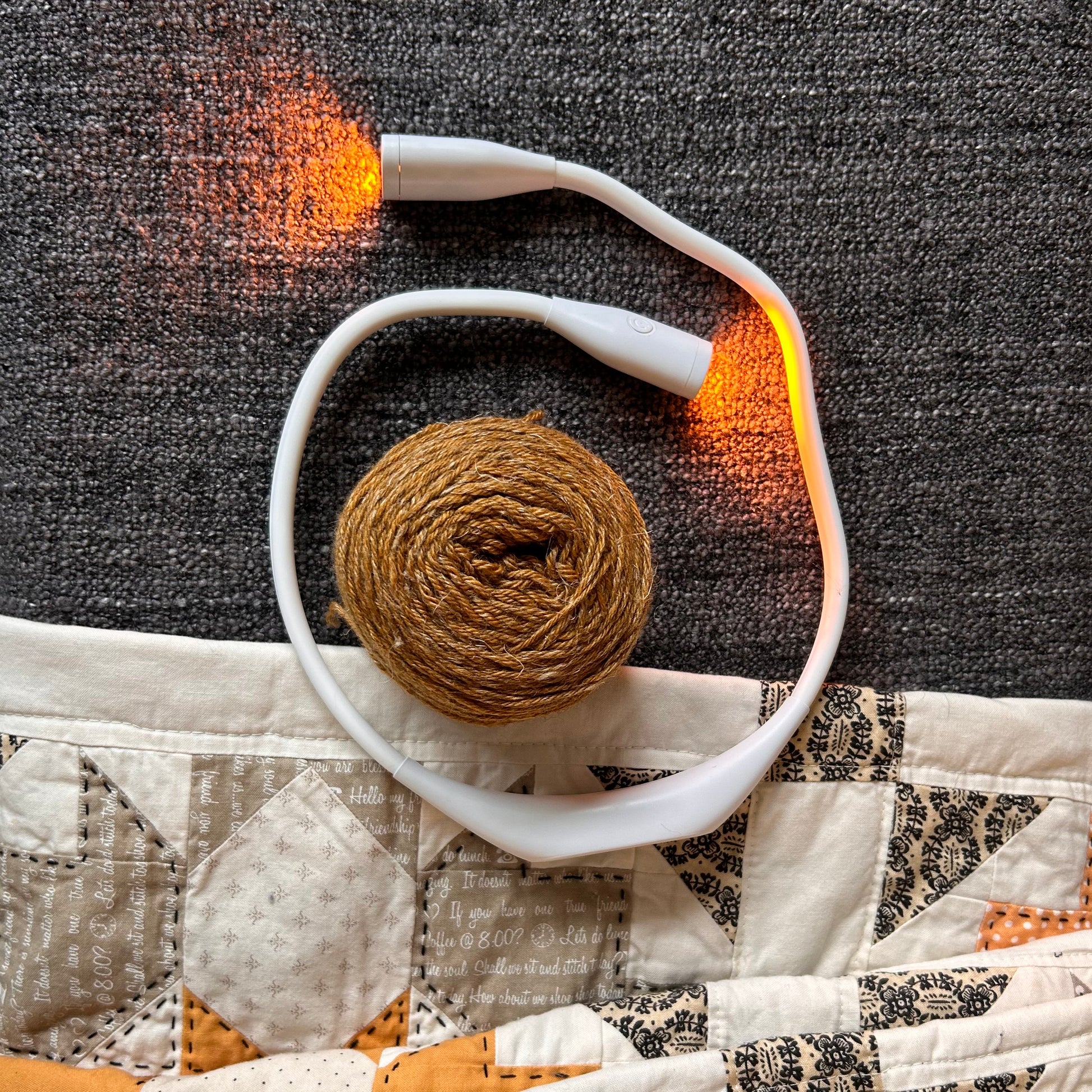 Our Review of the Lumos & Lumos Knitting Light