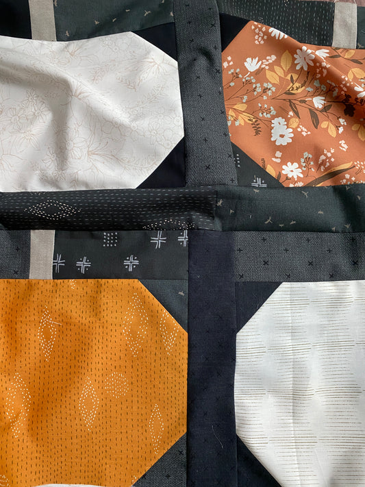Scrappy Pumpkin Quilt Kit