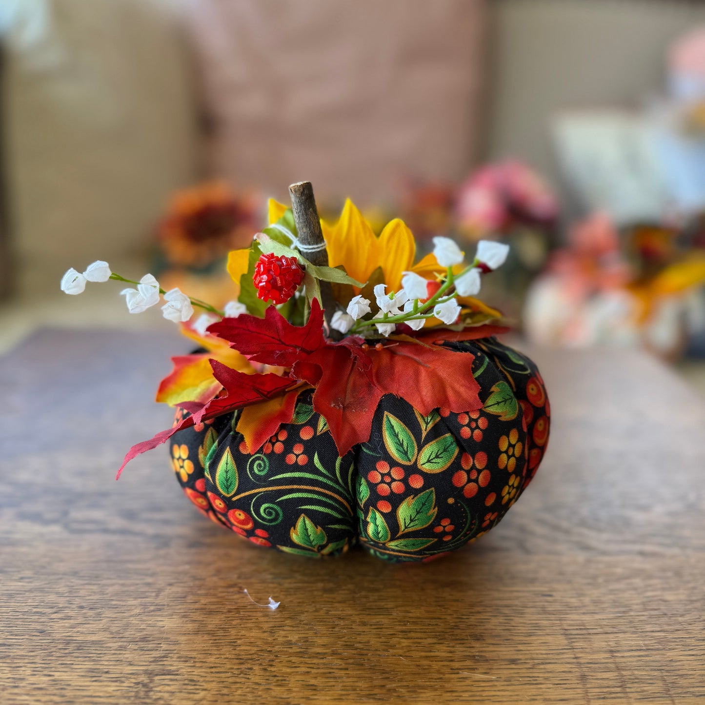 Fabric Pumpkins