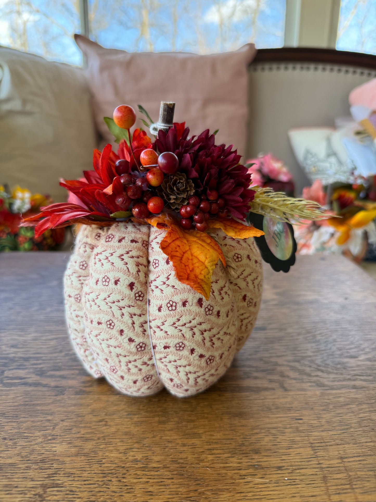 Fabric Pumpkins